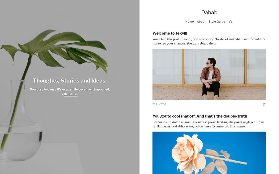 Dahab Jekyll theme
